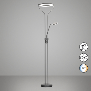 Stehleuchte-Fluter-Davos-1x-LED-3-1x-LED-6-W-sandgrau-teilsatiniert-40563-2