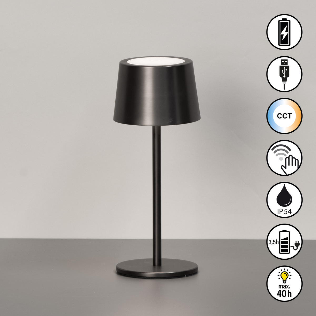 Tischleuchte-Außenleuchte-Belluno-1x-LED-1-W-inkl.Gun-Metal-850882-2