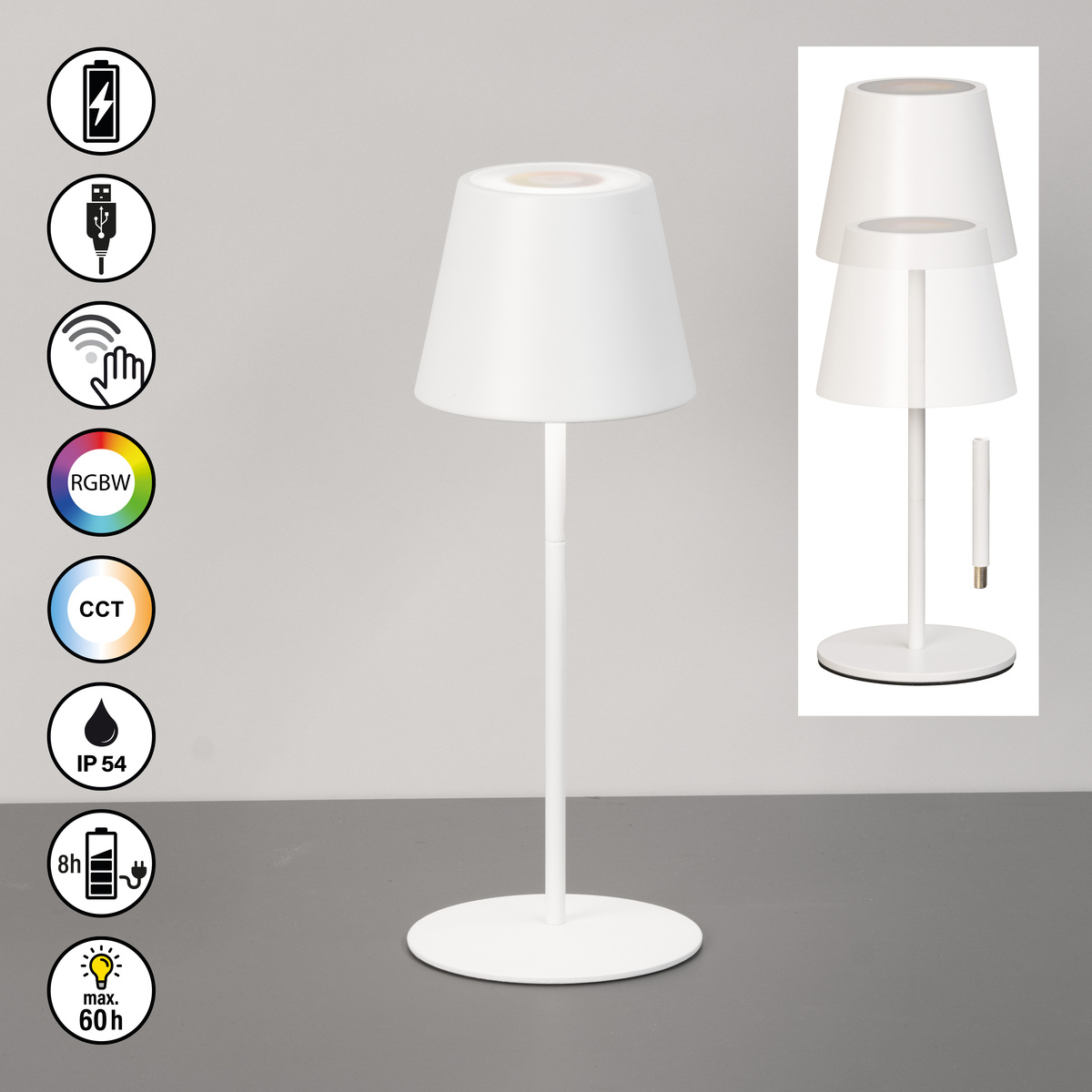 Tischleuchte-Außenleuchte-Ravenna-1x-LED-2-W-+-1W-RGB-inkl.-sandweiß-850808-2