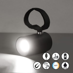 Klemmleuchte-Magnet-1x-LED-1W-sandschwarz-Akku-inkl.-USB-Kabel-830131-2