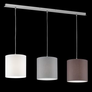 Pendelleuchte-3-flg.-E27-max.40W-nickel-matt-3-verschiedene-Stoffschirme-60159-1