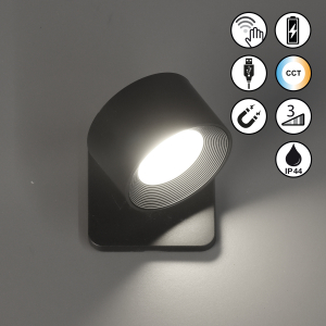 Wandleuchte-magnet-1x-LED-1W-sandschwarz-Akku-inkl.-USB-Kabel-830129-2