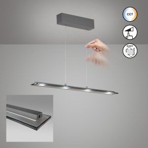 Pendelleuchte-4x-LED-5W-sandgrau-Gl.rauchfarben.L.88cm-Kabellift-61222-2