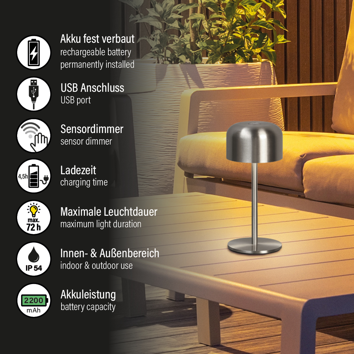 Tischleuchte-1x-LED-1-Watt-nickelfarben-matt-Akkubetrieb-USB-C-Kabel-850595-4