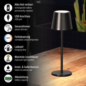 Tischleuchte-1x-LED-2-Watt-CCT-Gun-metal-Akkubetrieb-D-90-H-27cm-850877-5