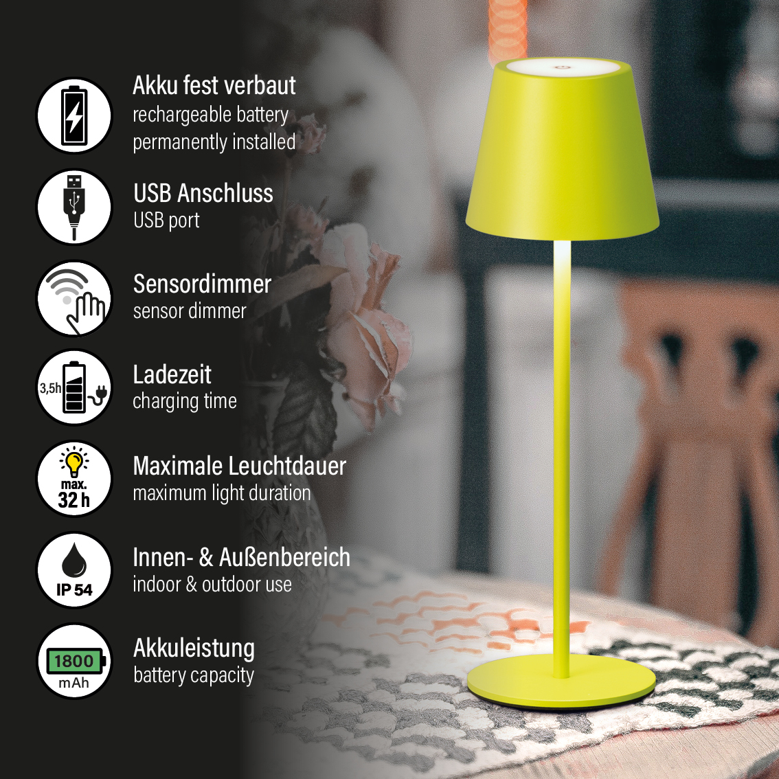 Tischleuchte-1x-LED-2-Watt-Hellgrün-Akkubetrieb-dimmbar-H-36cm-850410-4