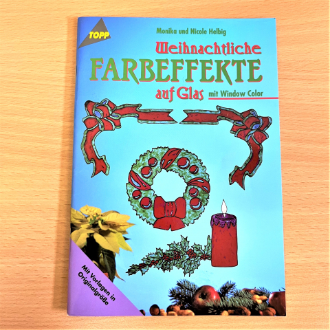Weihnachtliche Farbeffekte - Buch - Heft - Bastelbuch - Dekoration