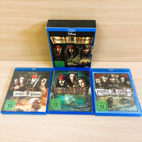 Pirates of the Caribbean - Triologie - Blu-ray - Filmklassiker - Action - 3