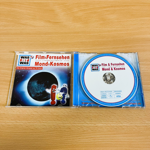 Was ist was - Film und Fernsehen - Mond und Kosmos - CD - Hörspiel - Kinder - 2