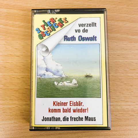 2 Tiergschichte verzellt vo de Ruth Oswald - Kleiner Eisbär komm bald wieder - Jonathan die freche Maus - Kassette - Hörspiel - Kinder - 1