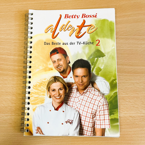 Betty Bossi – Kochbuch – al dente – Das Beste aus der TV-Küche 2 – Ringbuch – Secondhand – Rezepte - 1