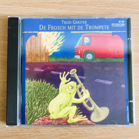 Trudi Gerster – De Frosch mit de Trompete – CD – Secondhand – Schweizerdialekt – Tiergeschichten – Kinder – Hörspiel - 1