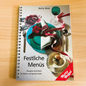 Betty Bossi Festliche Menüs Kochbuch – Secondhand – Ringbuch – Festtagsrezepte – Rezepte für Feste – 1