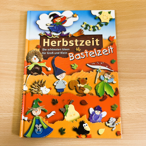 Herbstbastelbuch – Basteln mit Kindern – Fensterbilder – Laternen basteln – Familienzeit – Secondhand - 1