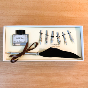 Kalligraphie Set, edles Schreibset, Federhalter Set, Tintenflasche, Schreibkunst, kreatives Schreiben, Kalligraphie Zubehör, Schreibfeder edel, Geschenk - 1