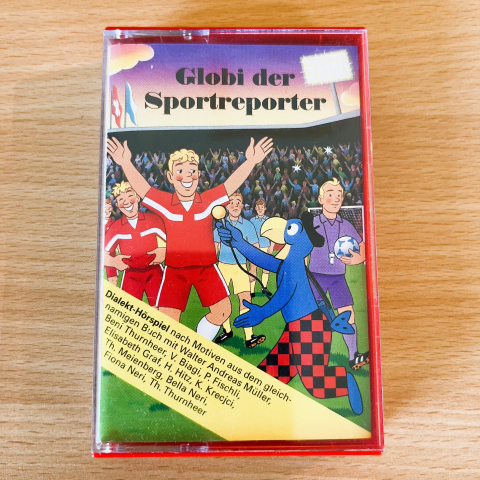 globi-sportreporter-kassette-dialekt-hörspiel-kinder-schweiz-audio-retro-vintage-sammler-sport-reporter - 1