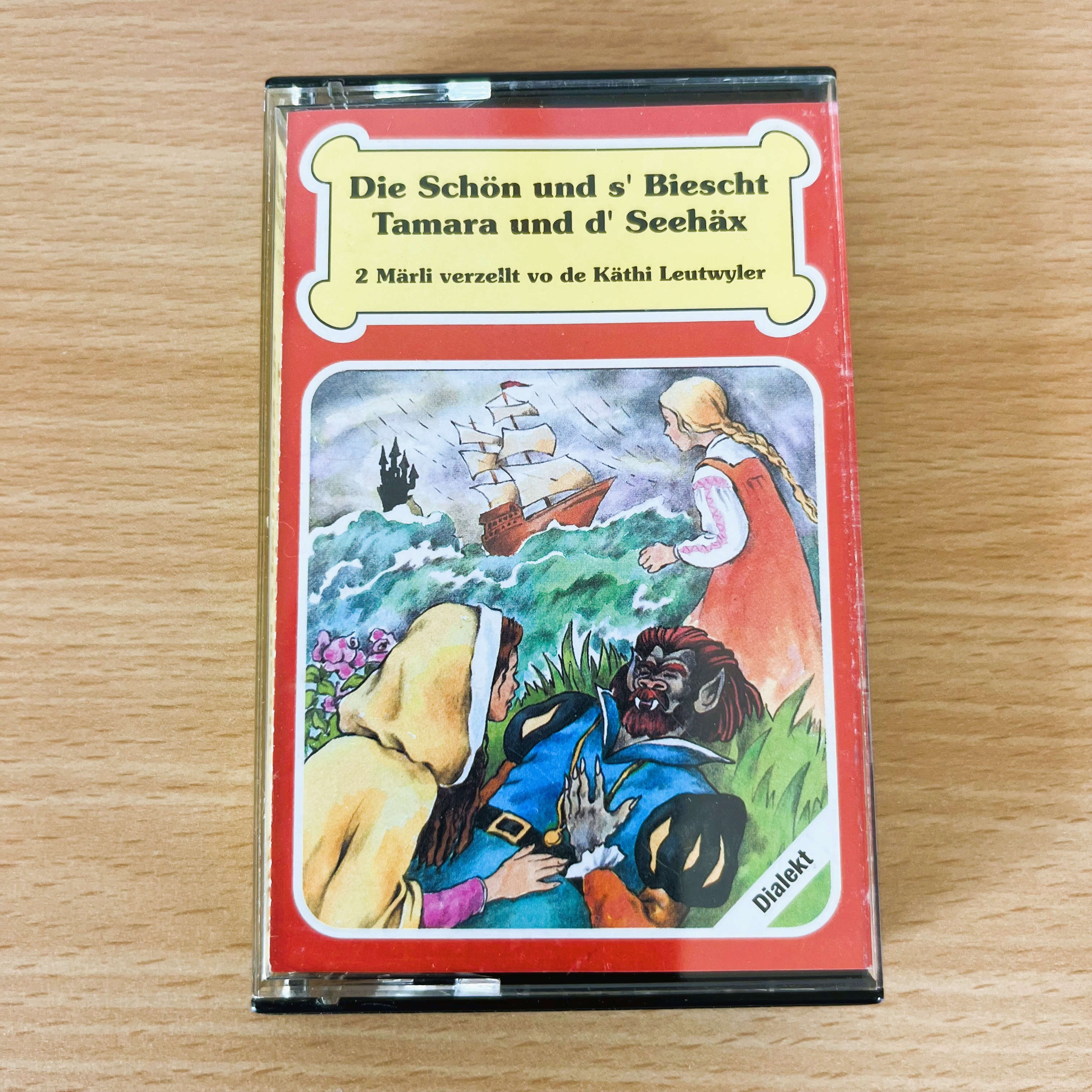 Die Schön und s’Biescht Kassette - Tamara und d’Séehäx - Dialekt Hörspiel - Märli Kassette - Käthi Leutwyler - Schweizer Märchen - Kinderhörspiel - Retro Kassette - 1