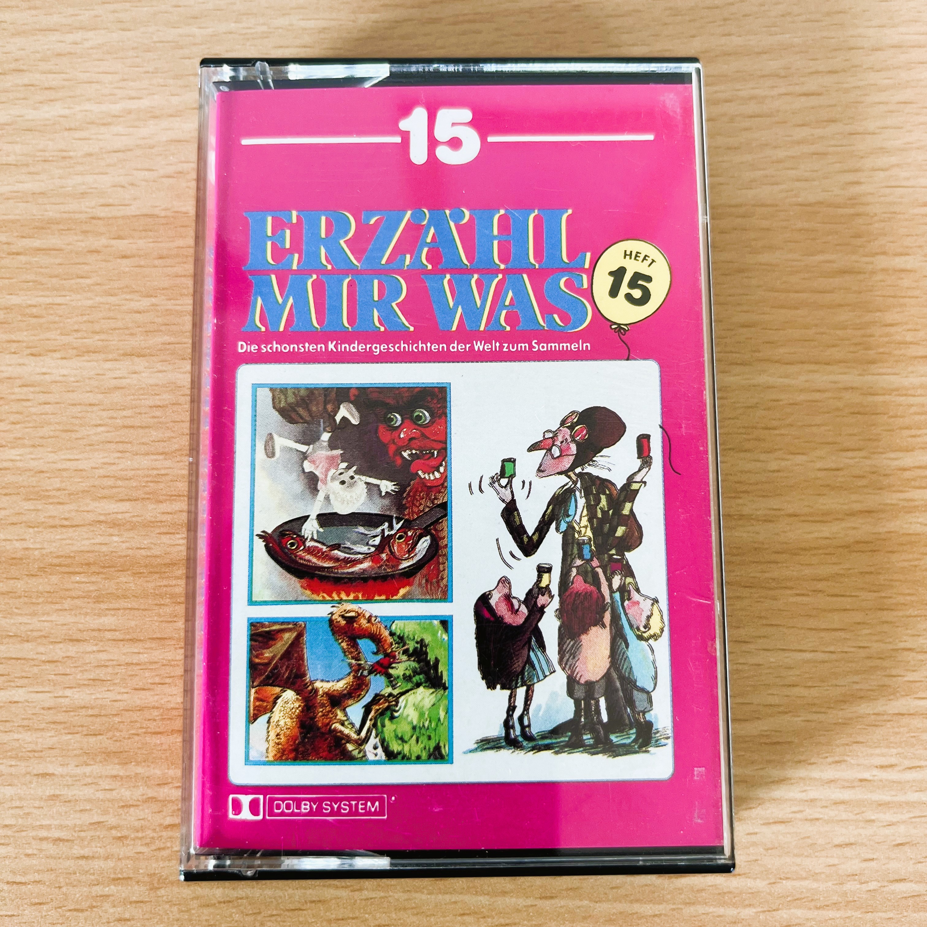 Erzähl mir was Kassette 15 - Kindergeschichten Hörspiel - Kinderhörspiel - Retro Kassette - Märchen Serie - Hörspiel Klassiker - Vintage Kassette - Nostalgie Kinder - 1