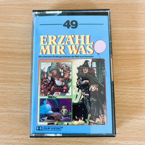Erzähl mir was Kassette 49 - Kindergeschichten Hörspiel - Kinderhörspiel - Retro Kassette - Märchen Serie - Hörspiel Klassiker - Vintage Kassette - Nostalgie Kinder - 1