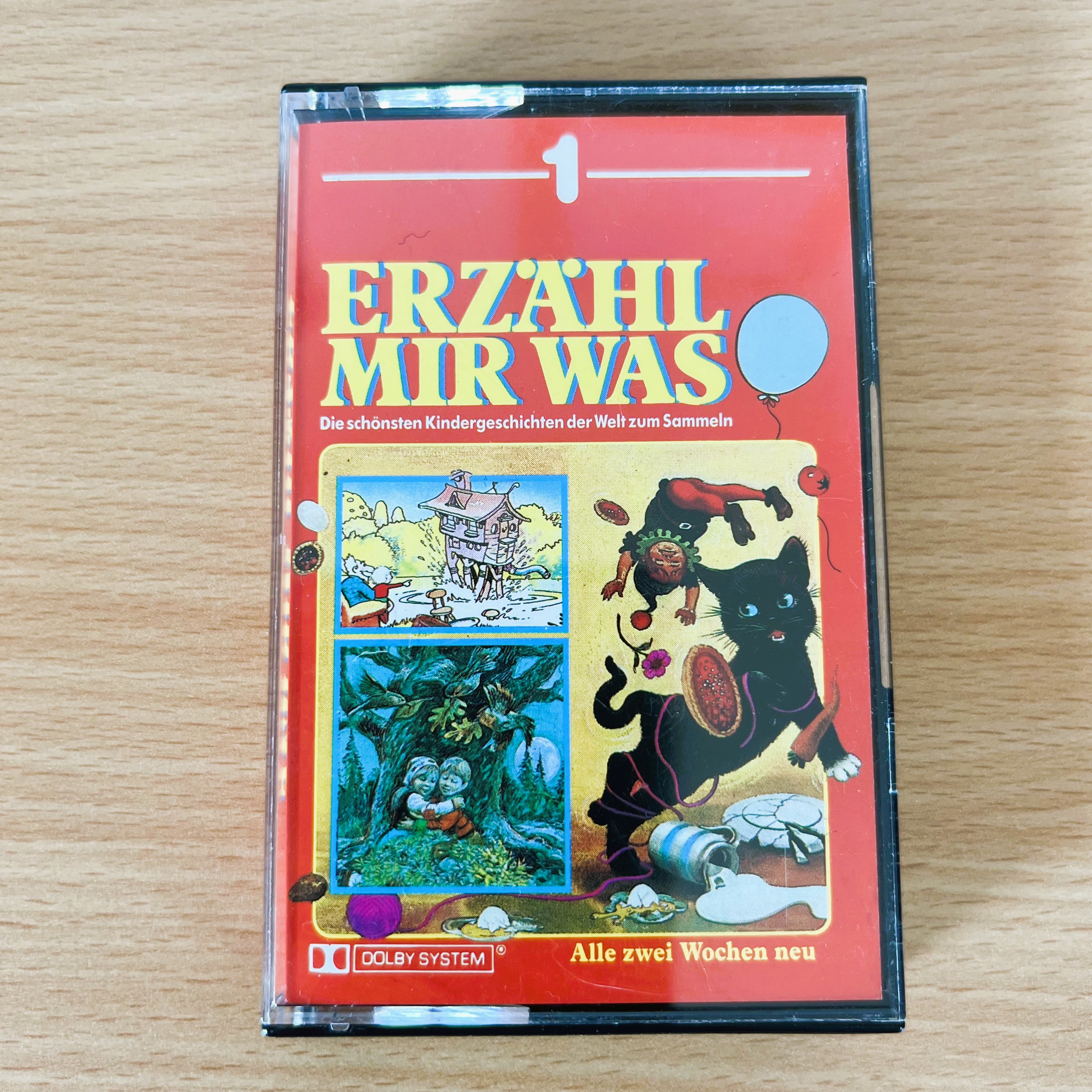 Erzähl mir was Kassette - Kindergeschichten - Hörspiel Klassiker - Kinderhörspiel - Retro Kassette - Märchen Kassette - Nostalgie Kinder - Vintage Hörspiel - 1
