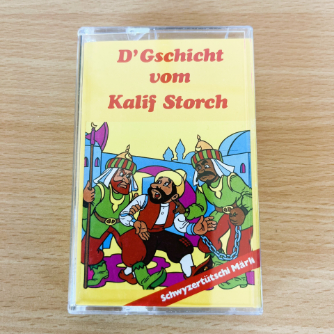 Kalif Storch Kassette - Schwyzertütsch Märli - Dialekt Hörspiel - Wilhelm Hauff - Märchen Kassette - Kinderhörspiel - Retro Hörspiel - Vintage Kassette - 1