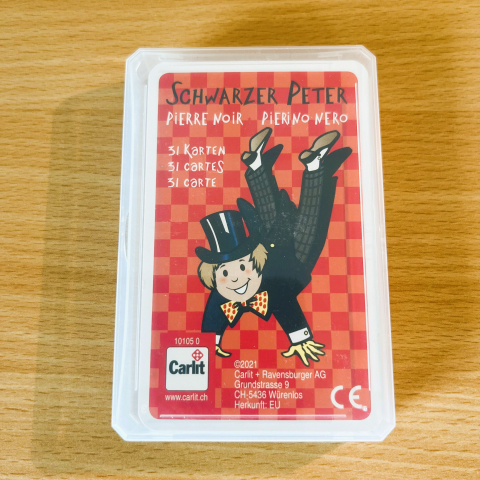 Schwarzer Peter - Carlit - Kartenspiel - Kinderkartenspiel - Familienspiel - Klassiker - Gesellschaftsspiel - Spielabend - Kinderunterhaltung - Kartenspiel - Lernspiel - 1