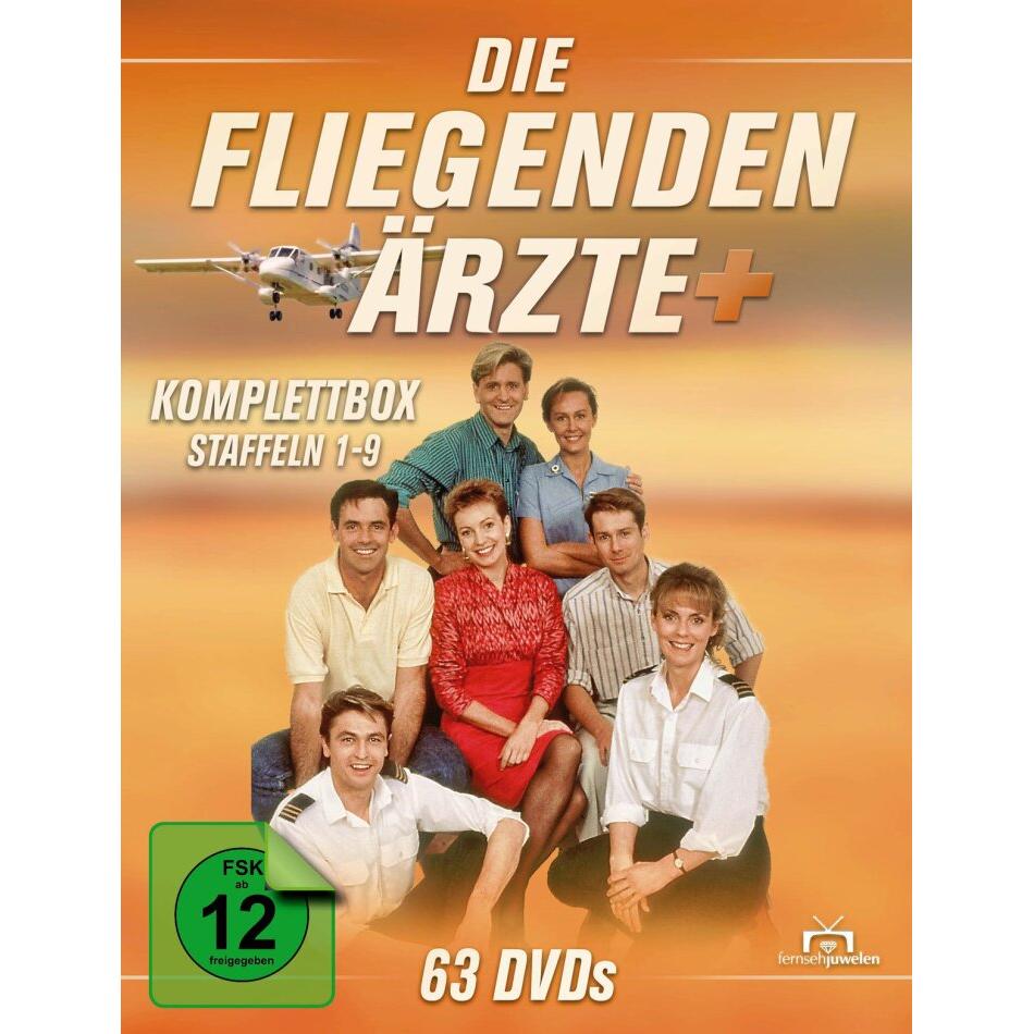Die fliegenden Ärzte - Komplettbox - Staffel 1-9
