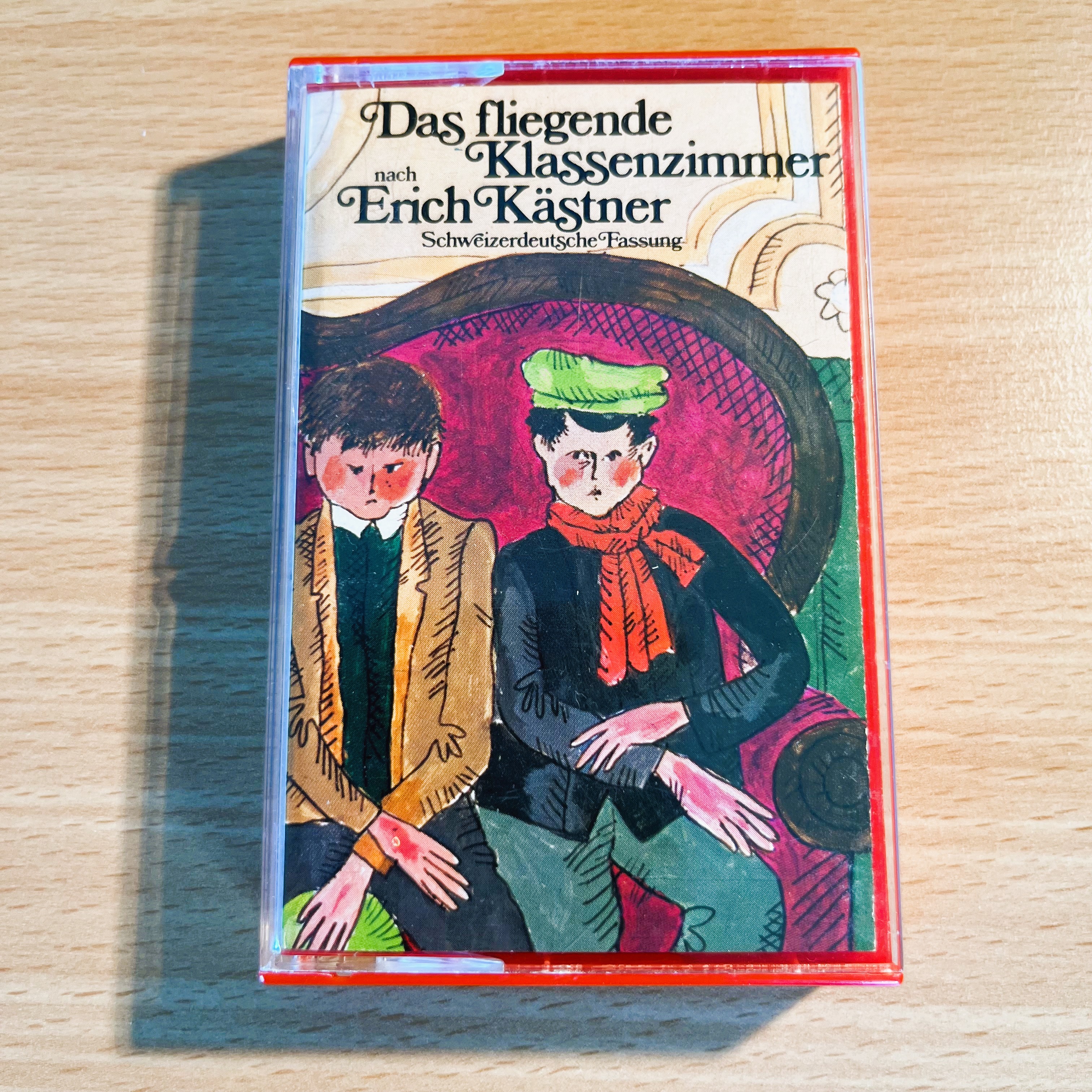 das fliegende klassenzimmer - erich kästner - kassette - hörspielkassette - kinderhörspiel - schweizerdeutsch - hans gmür - klassiker - 1
