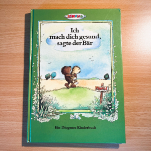 Janosch-Kinderbuch - Ich mach dich gesund-sagte der Bär - Janosch-Buch - Kinderbuch - Bilderbuch - Diogenes-Kinderbuch - Tiger-und-Bär - Tiger-Janosch - Bär-Kinderklassiker - 1