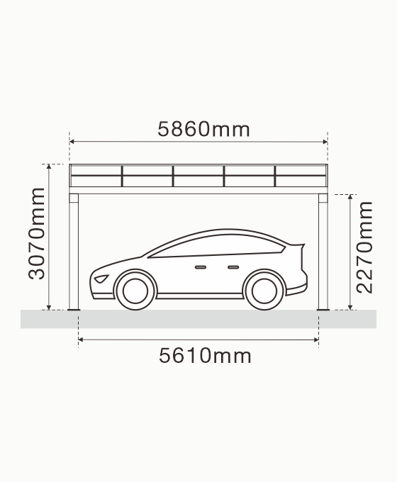 Luxo-Wandanbau 1er Abmessung 1